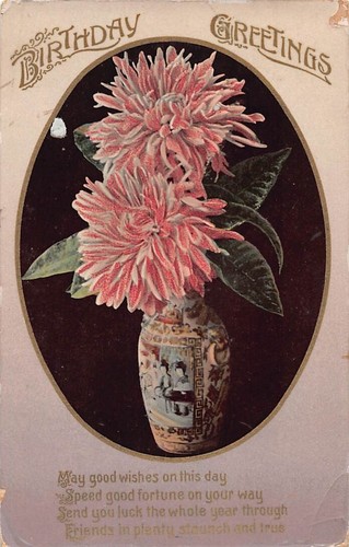 Family history postcard - -, mrs