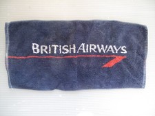 British Airways - towelling tray cloth or table mat