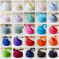 100% COTTON BIAS Binding Tape 25mm/1" | 32 COLOURS | 87p/m  if buy more than 1