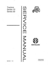 Ford Tractor 10 Series 6710 7610 7810* 7710 8210** Workshop Service Manual