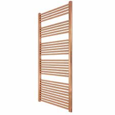 Copper Towel Rail Radiator Straight Designer Heated Ladder Rails