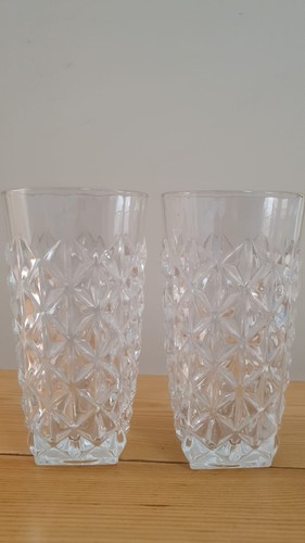 Set vintage cut crystal - set, 3
