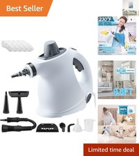 Lightweight Handheld Steam Cleaner - 230°F Deep Cleaning, Perfect for Home & Car