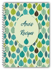 A5 PERSONALISED RECIPE
