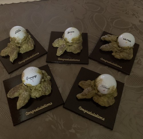 Joke golf trophy - golf, ball