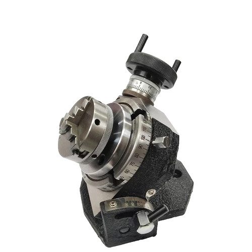 Rotary table tilting inch - rotary,