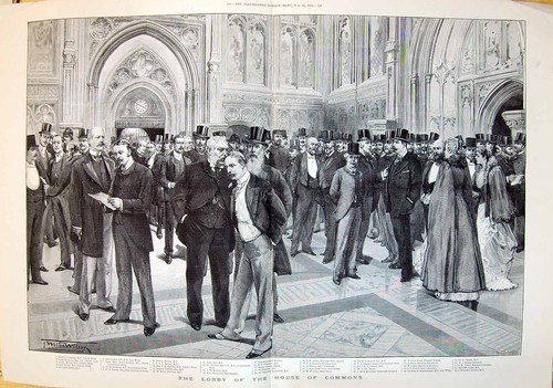 Old 1892 lobby house commons - lobby,