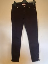 Ted Baker Zip Detail Jeans Size 28 Plum Burgundy Colour