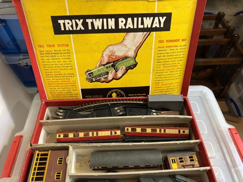 Twin trix railway set - railway,