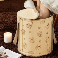 Foot Bath Basin with Handles Foot SPA Soak Tub for Fishing Camping Travel