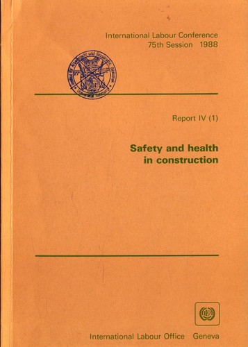 Safety and health - , in