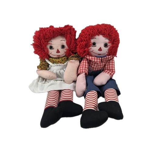 Vintage handmade raggedy ann - ann, &