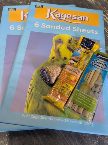 Budgie bundle sand sheets - budgie,