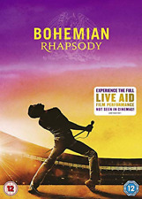 Bohemian Rhapsody Rami Malek 2019 DVD Top-quality Free UK shipping