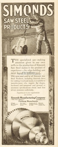 1918 simonds manufacturing - 1918,