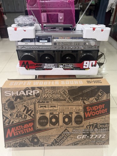 Sharp 777z boombox - gf-777z,