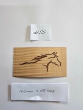 Marquetry Veneer Inlay - Horse
