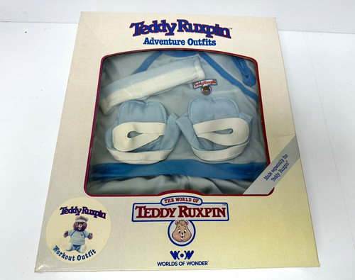 Teddy ruxpin adventure outfits - teddy,