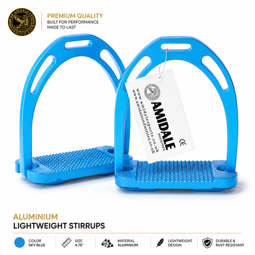 Lightweight aluminum stirrups - lightweight,