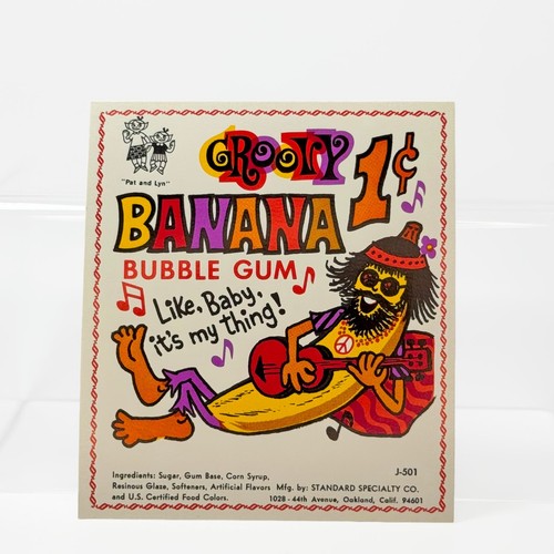 Groovy banana candy vending - banana,