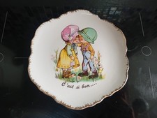 Vintage  Display Plate - Holly