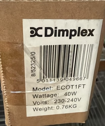 Dimplex thermostatic tubular - dimplex,