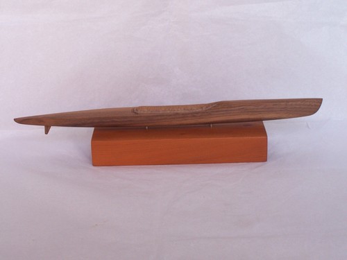 Handcarved ocean surfski