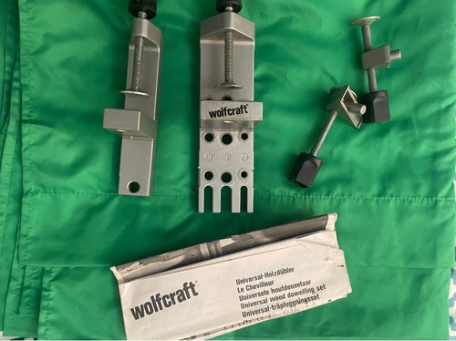 Wolfcraft wood dowelling jig - wolfcraft,