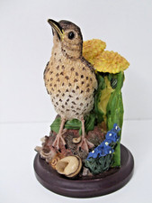 Song Thrush Figurine 2002 Oiseaux The Country Bird Collection Andy Pearce - Gift