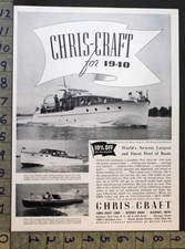 1940 CHRIS-CRAFT MOTORBOAT