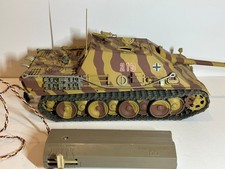 Tamiya German Tank Jagdpanther early type. With wire remote control. Working