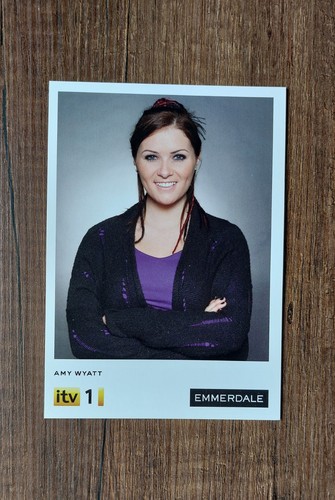 Amy wyatt itv - emmerdale, cast