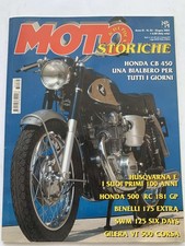 HISTORIC MOTORCYCLES 85 JUNE 2003 HONDA CB 450 HONDA 500 RC 181 GP SWM 125 SIX DAYS
