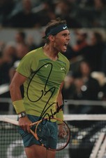 Rafael Nadal Hand Signed Photo