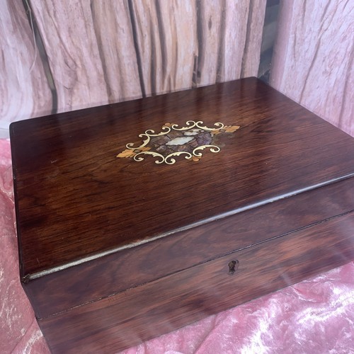 Antique victorian box - antique, rosewood