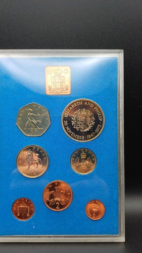 1972 royal mint coin - 7, proof