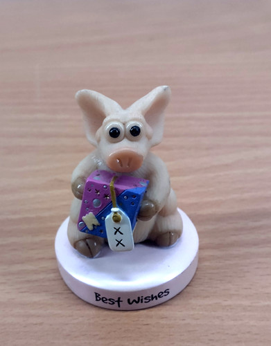 Vintage piggin best wishes - vintage,