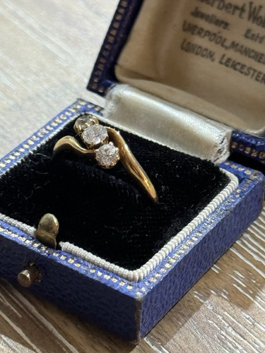 Vintage 18k gold diamond - vintage,