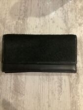 Rocha John Rocha Black Pony Skin & Leather Purse/Wallet