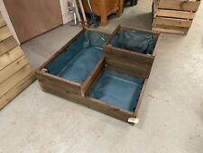 Decking Board 3 Tier Planter 90x90cm (Local Delivery Only)