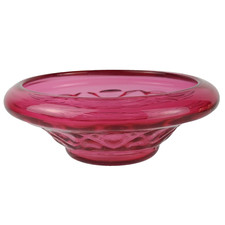 Vintage Cranberry Art Glass