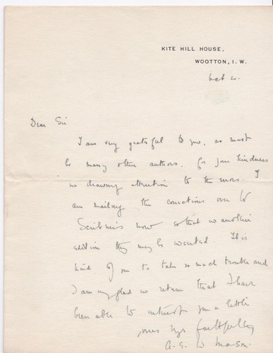 W mason handwritten - w.,