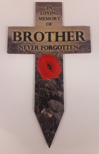 Brother remembrance day - brother, poppy