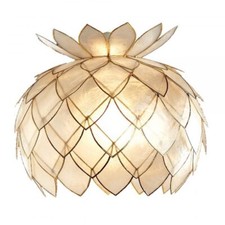 Capiz Shell Ceiling Lampshade
