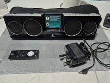 Logitech Pure-Fi Anywhere 2 iPod Docking Speaker System Black Complete w Remote