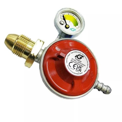 Propane gas regulator with - gas,