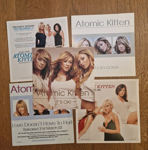 Atomic kitten pop girl band - kitten,