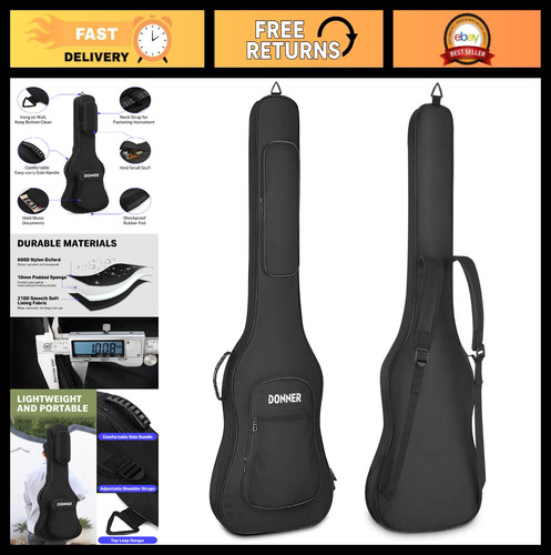Electric bass gig bag - bag,