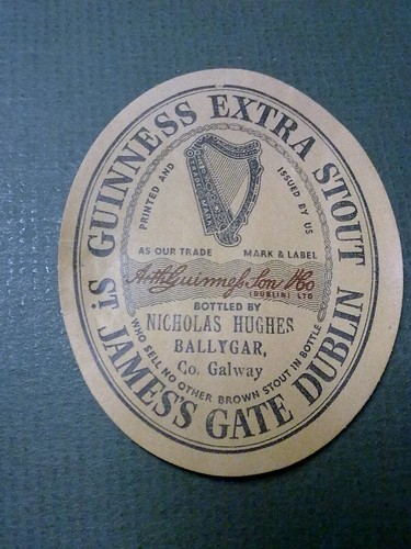 Old guinness label nicholas - old,