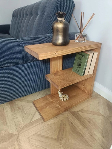 Rustic wooden shape side - e,